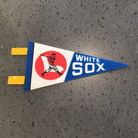 Team Pennant Mini Vintage Baseball Chicago White Sox