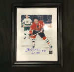 Stan Mikita Chicago Blackhawks Autographed Photo PSA Cert