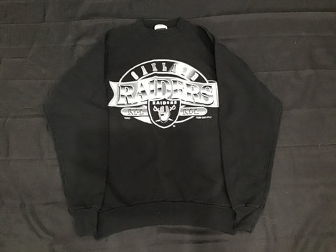 Los Angeles Raiders Vintage 1995 Sweater Adult Medium