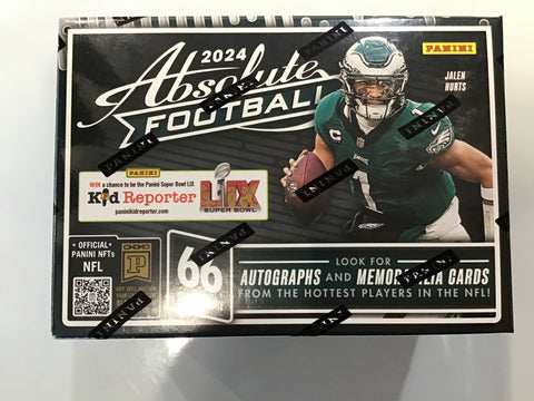 2024 Absolute NFL Football Hobby Blaster Box