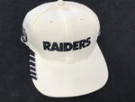 Oakland Raiders Hat Velcro Back New with Sticker