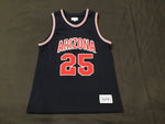 University of Arizona Wildcats Steve Kerr #25 Basketball Stitched Jersey Adult Medium