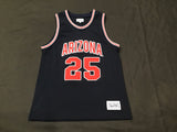 University of Arizona Wildcats Steve Kerr #25 Basketball Stitched Jersey Adult Medium