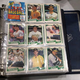 1990 Fleer 1-660 and Update 1-132 Baseball Complete Sets