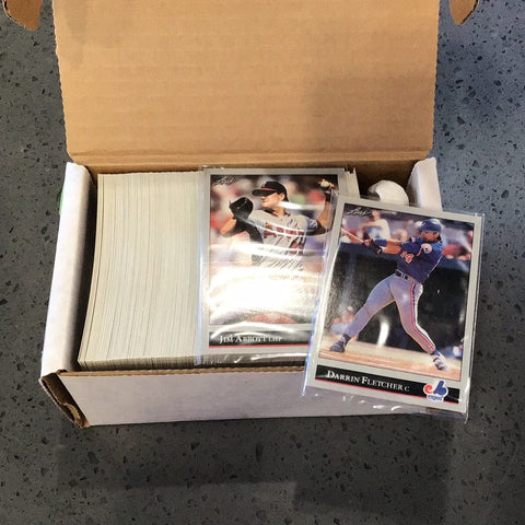 1992 Leaf Baseball Complete Set 1-263