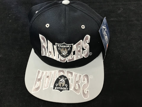 Los Angeles Raiders Mirror Reflection Hat Snapback NWT