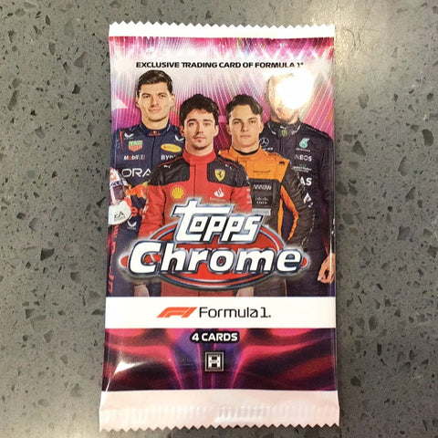 2023 Formula 1 Topps Chrome Pack