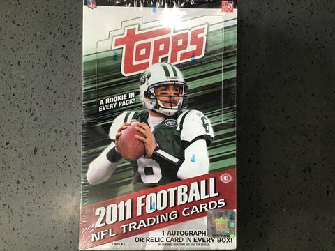 2011 Topps Football Hobby Box