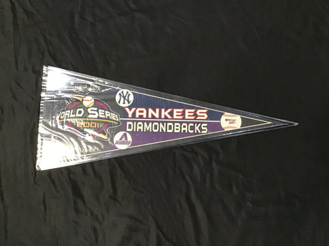 Arizona Diamondbacks and New York Yankees 2001 World Series Pennant