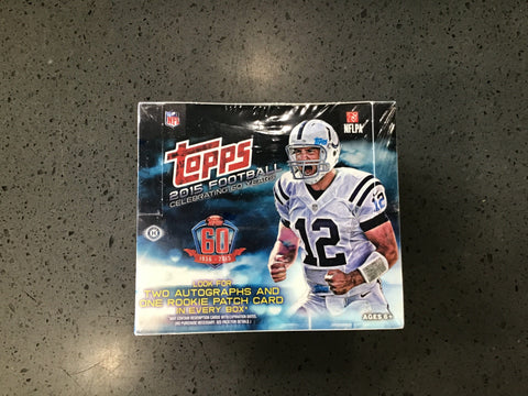 2015 Topps Football Jumbo Hobby Box