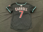Arizona Diamondbacks Corbin Carroll Baseball Jersey Youth Small NWT