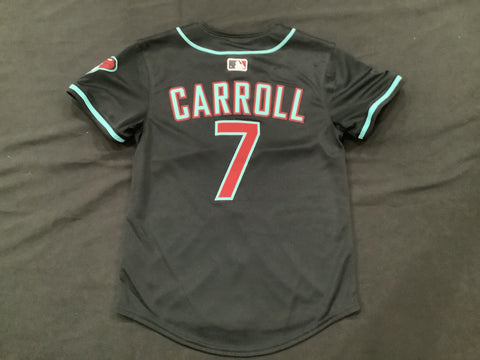 Arizona Diamondbacks Corbin Carroll Baseball Jersey Youth Small NWT