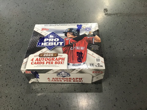 2025 Topps Pro Debut Baseball Hobby Box