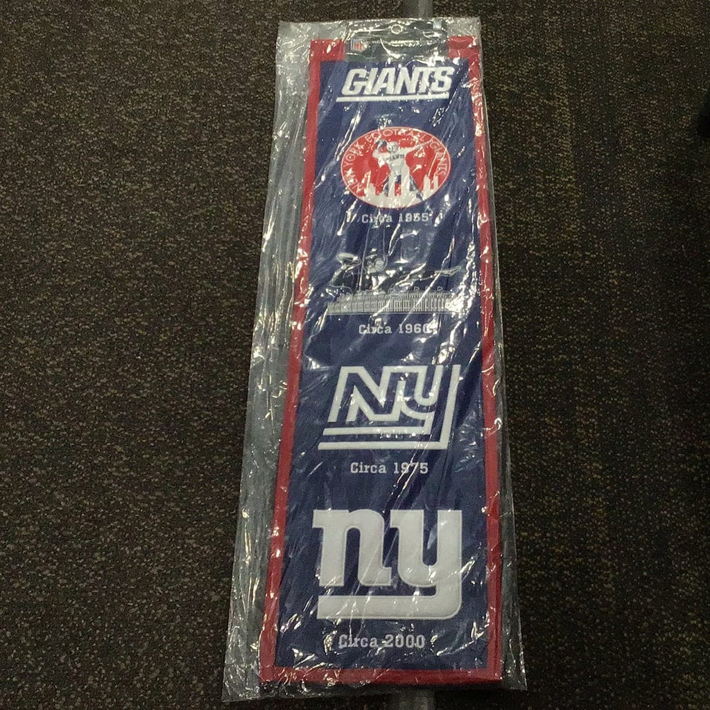 New York Giants Heritage Banner – Sports Images & More LLC