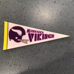 Team Pennant Mini Vintage Football Minnesota Vikings