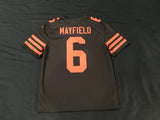 Cleveland Browns Baker Mayfield #6 Dri-Fit Color Rush Jersey Adult Medium