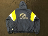 San Diego Chargers Zip Up Jacket Adult Medium