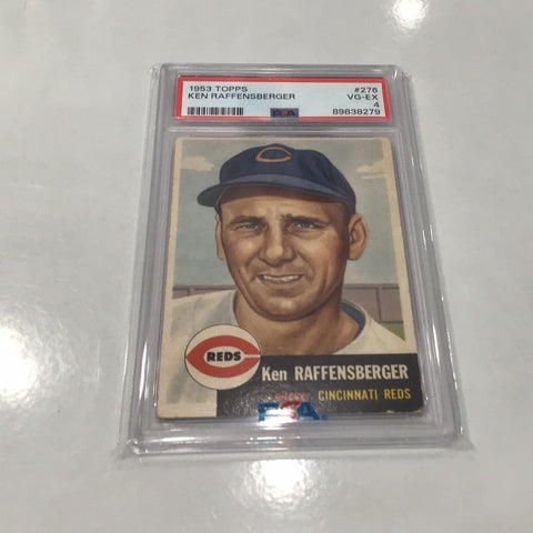 1953 Topps Ken Raffensberger #276 Graded Card PSA 4 (8279)