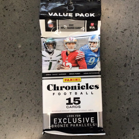 2022 Chronicles Value Pack Football