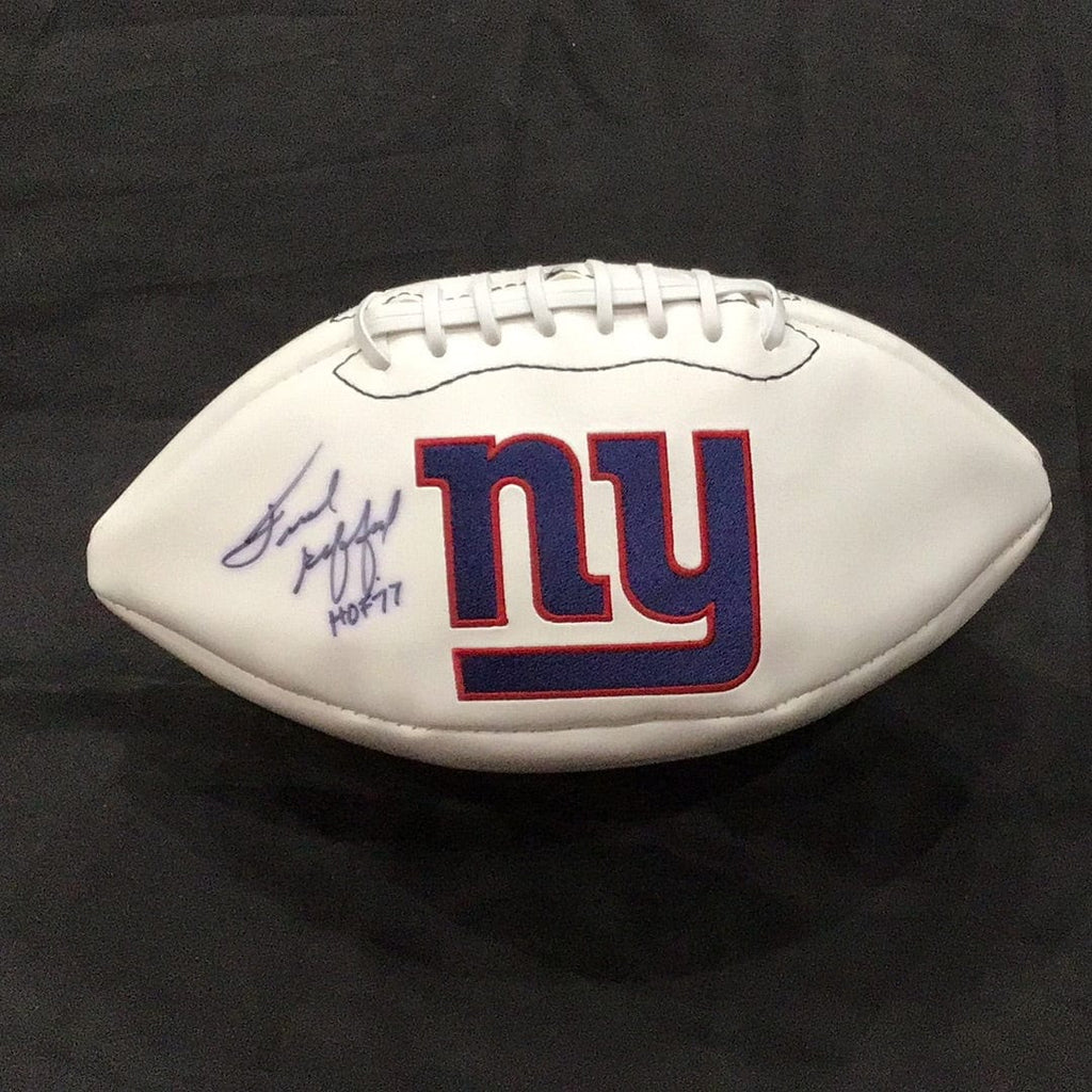 Frank Gifford New York Giants Autographed Football – Overtime Sports