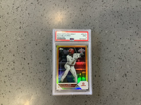 2023 Topps Pro Debut Elly De La Cruz Gold Foil PSA 9 (8251)