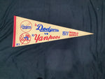 LA Dodgers vs NY Yankees 1977 World Series Pennant