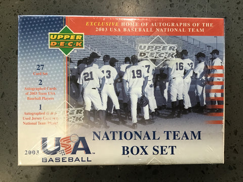 2003 USA National Baseball Team Box Set