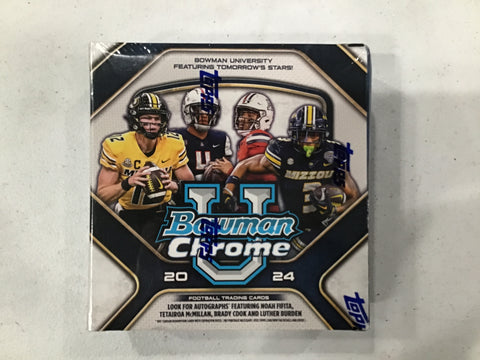 2024 Bowman Chrome Football Mega Box