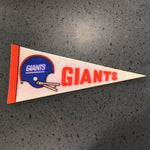 Team Pennant Mini Vintage Football New York Giants