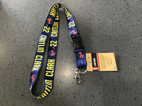 Player Lanyard Caitlin Clark #22 Indiana Fever