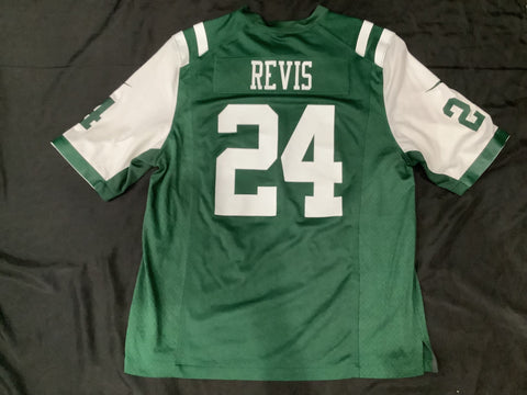 New York Jets Darrelle Revis #24 Jersey Adult L
