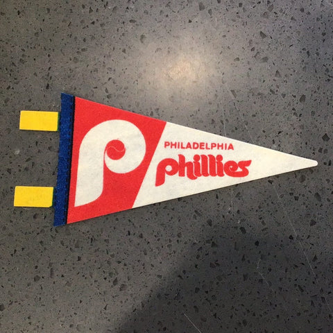 Team Pennant Mini Vintage Baseball Philadelphia Phillies