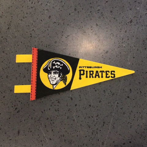 Team Pennant Mini Vintage Baseball Pittsburgh Pirates