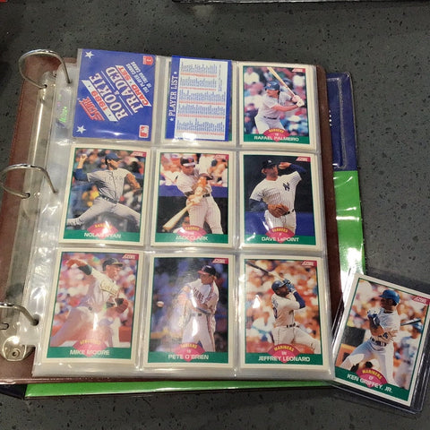 1989 Score Rookie and Traded Baseball Complete Set 1-110