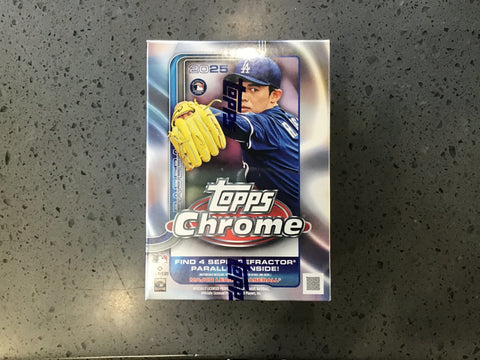 2025 Topps Chrome Baseball Blaster Box