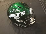 New York Jets Breece Hall Autographed Helmet Fanatics Certified