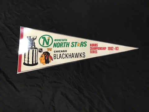 Minnesota North Stars vs Chicago Blackhawks Vintage 1982-83 Norris Championship Series