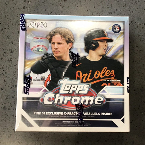 2023 Topps Chrome Baseball Mega Box