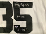 Tony Esposito Chicago Blackhawks Autographed Jersey Certified