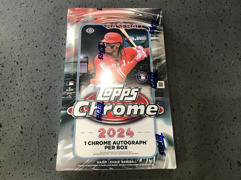 2024 Topps Chrome Baseball Hobby Box