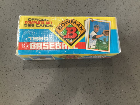 1990 Bowman Complete Sealed Set