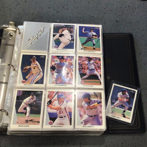 1990 Leaf Baseball Series 1 Complete Set 1-264