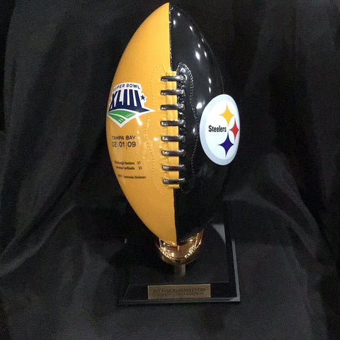 Pittsburgh Steelers Porcelain Super Bowl XVIII Champions Football