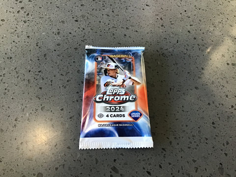 2024 Topps Chrome Update Baseball Hobby Pack