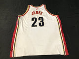 Cleveland Cavaliers LeBron James #23 Authentic Stitched Jersey Adult 60