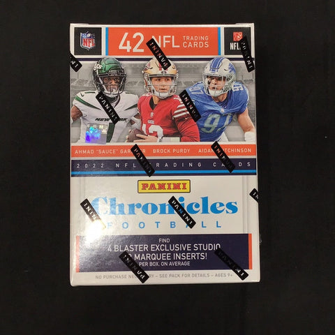 2022 Chronicles Football Blaster Box