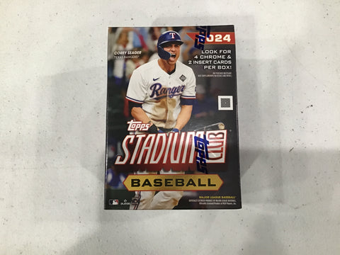 2024 Topps Stadium Baseball Blaster Box