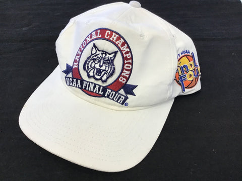 University of Arizona Wildcats NCAA Final Four National Champions White Snapback Hat