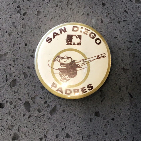 San Diego Padres Vintage MLB Button Pin