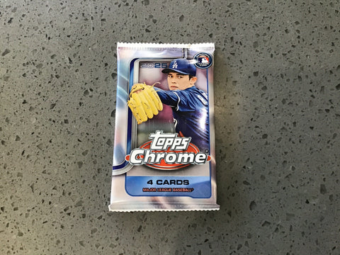 2025 Topps Chrome Baseball Blaster Pack